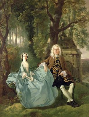 Thomas Gainsborough Portrait of Mr and Mrs Carter of Bullingdon House china oil painting image